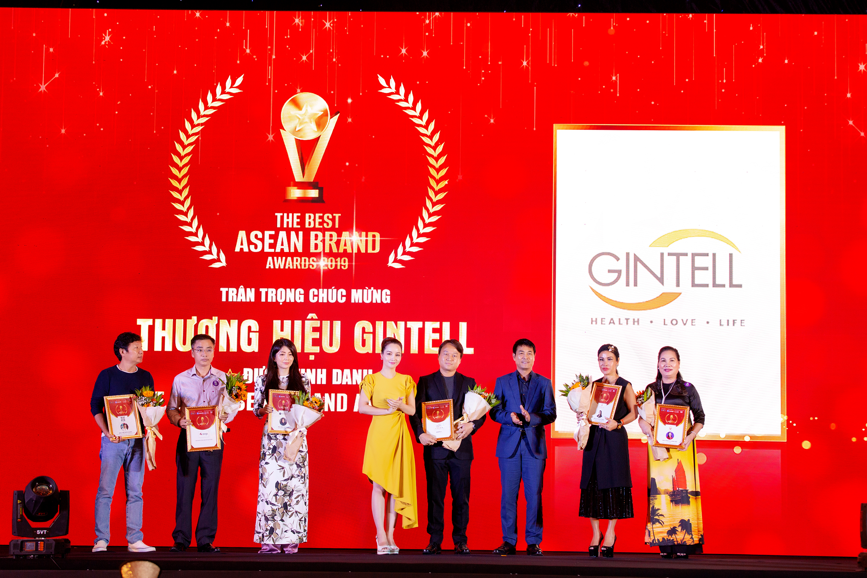 Thương hiệu ghế massage và thiết bị chăm sóc sức khỏe Gintell tiếp tục khẳng định tên tuổi với giải thưởng The Best Asean Brand Awards 2019